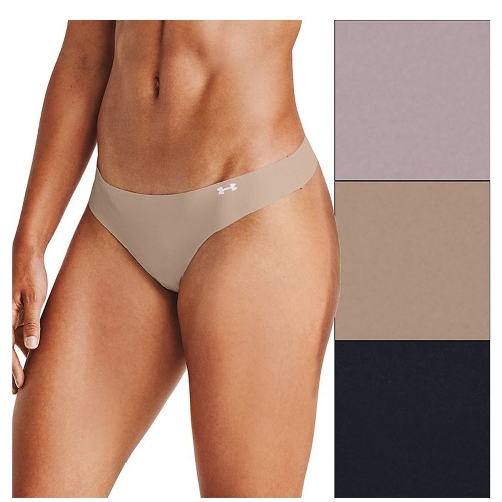 NIP Under Armour Thong Pure Stretch Underwear (XL)